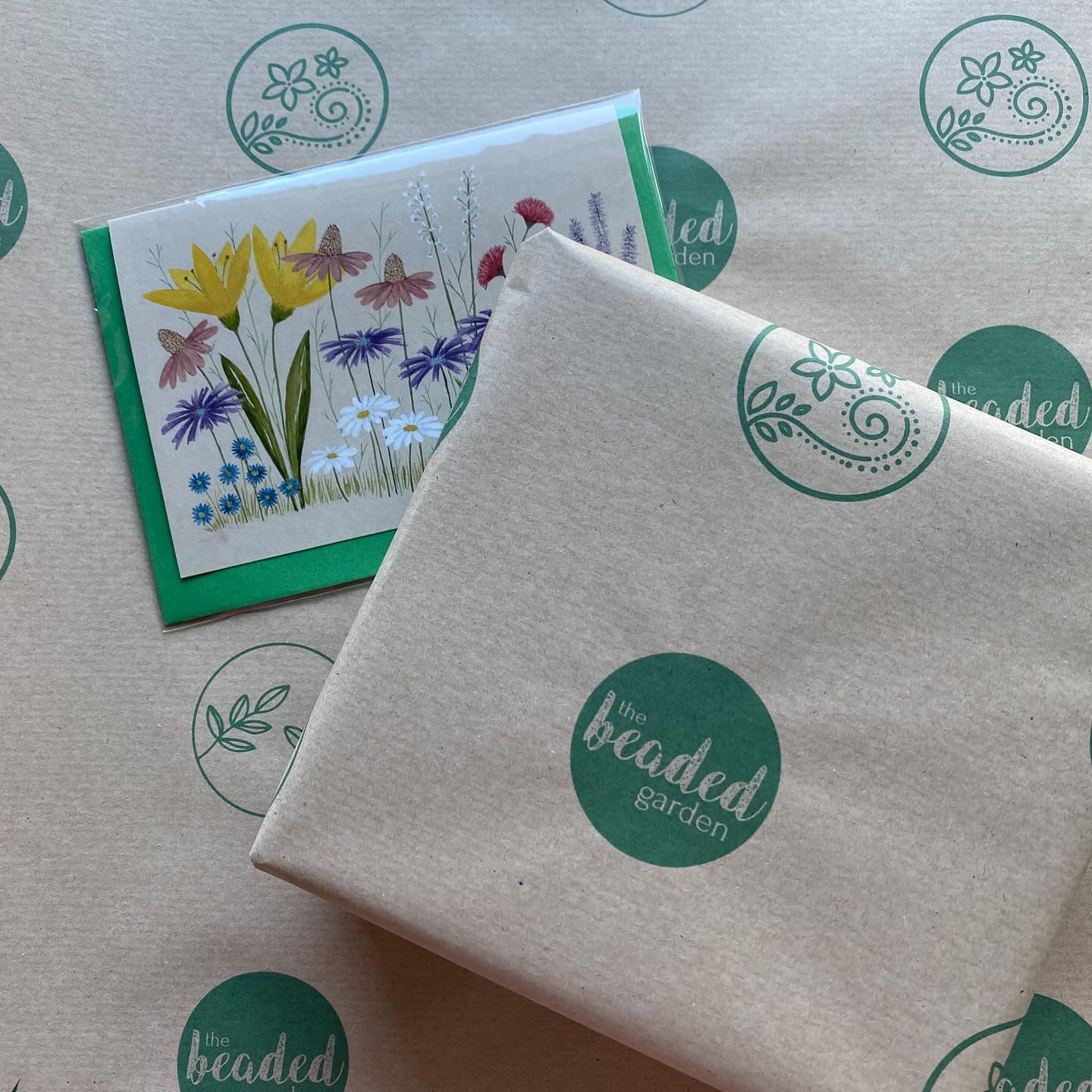 Personalised wrapping paper just arrived from @planetwrapit how gorgeous does this look?!
All gift wrap orders will now be sent in this with a beautiful watercolour flower print card and matching envelope.
#wrappingpaper #businessdevelopment #thebeadedgarden #businesselevation #giftwrapping #giftwrap #supportsmallbusiness