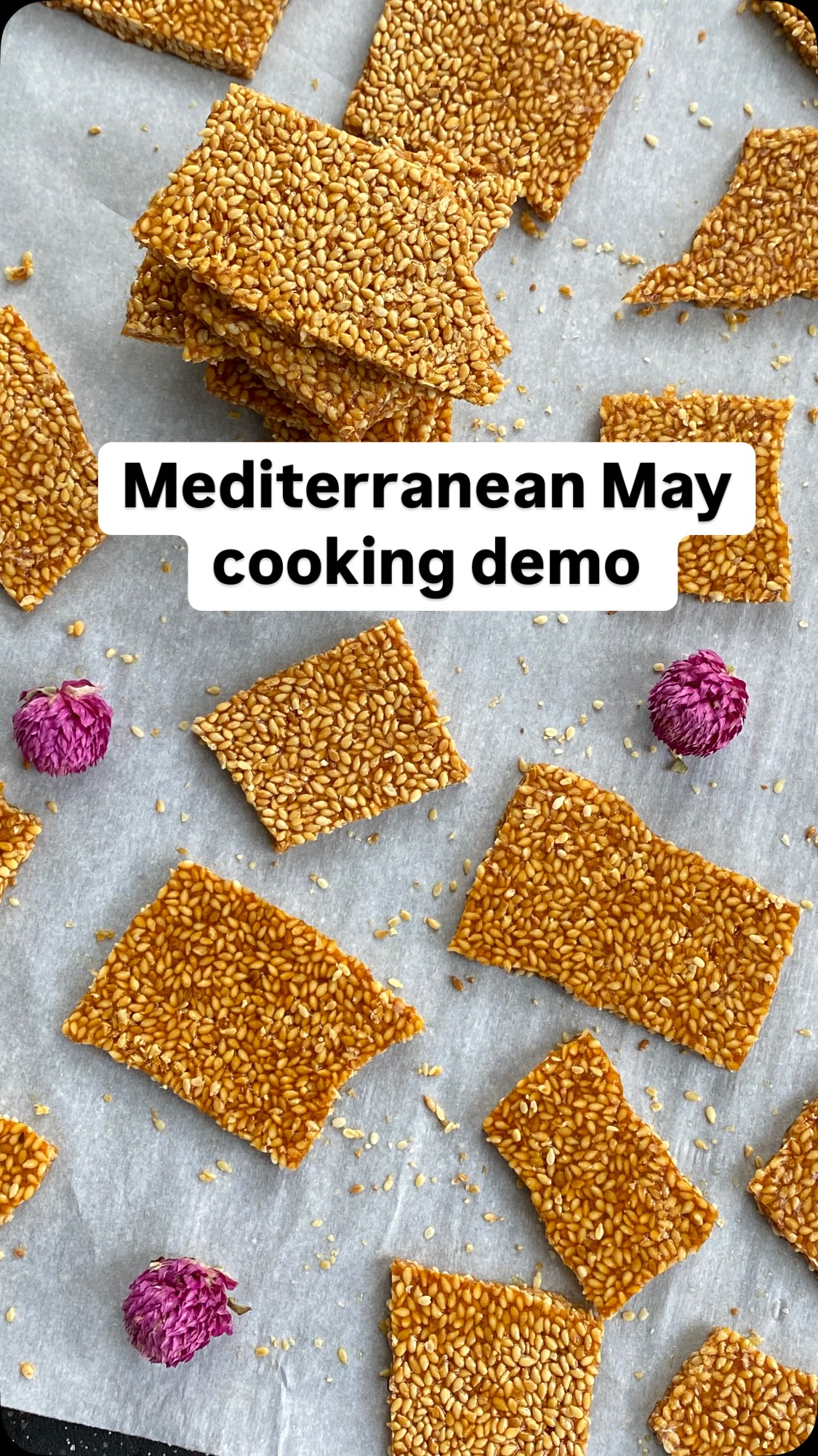 Mediterranean May! Sign up link in bio
In-person (May 26th +27th +28th) OR Zoom demo (May 29th) - includes Zoom link + recorded video + full recipe booklet from in-person class
🍒
This demo will feature:
🫒Olive tapenade + tzatziki served with toasted pita crisps
🥗Deconstructed spanakopita salad
🍗Chicken souvlaki skewers
🍋Traditional Greek lemony potatoes
🇬🇷Sesame snap cookie (Pasteli)
Sign up at shaunalindzon.com
#torontofood #cookingdemo #torontofood #newrecipes #eattoronto #foodtrends #registereddietitiannutritionist #mediterraneanfood #reelsi̇nstagram