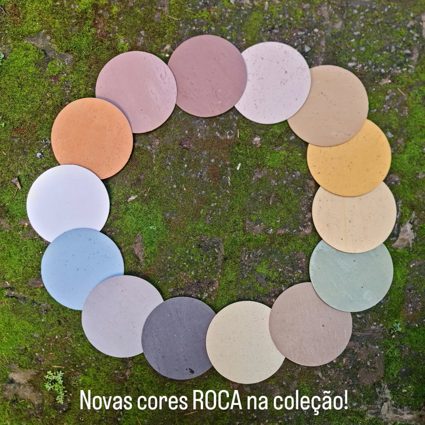 Novas cores na nossa coleção! 🍀🌿🌴🌳#rocatintas #sustentabilidade #tintasustentável #tintamineral