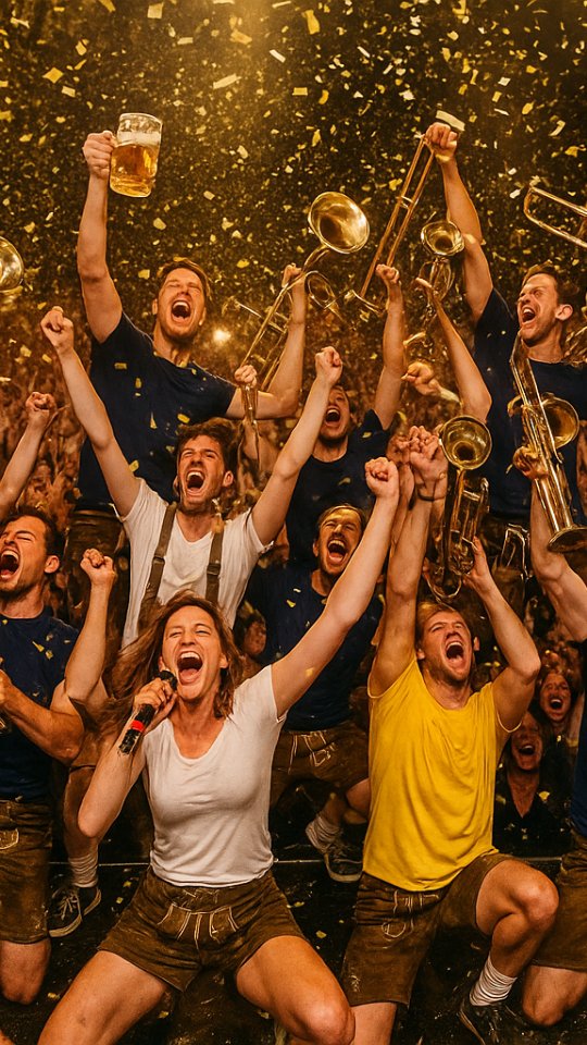 Kleiner Ausblick auf die kommende Saison 🎉🍻🎺✨🦄
#dorfheilige #halligalliohneende #tour2025 #chatgpt