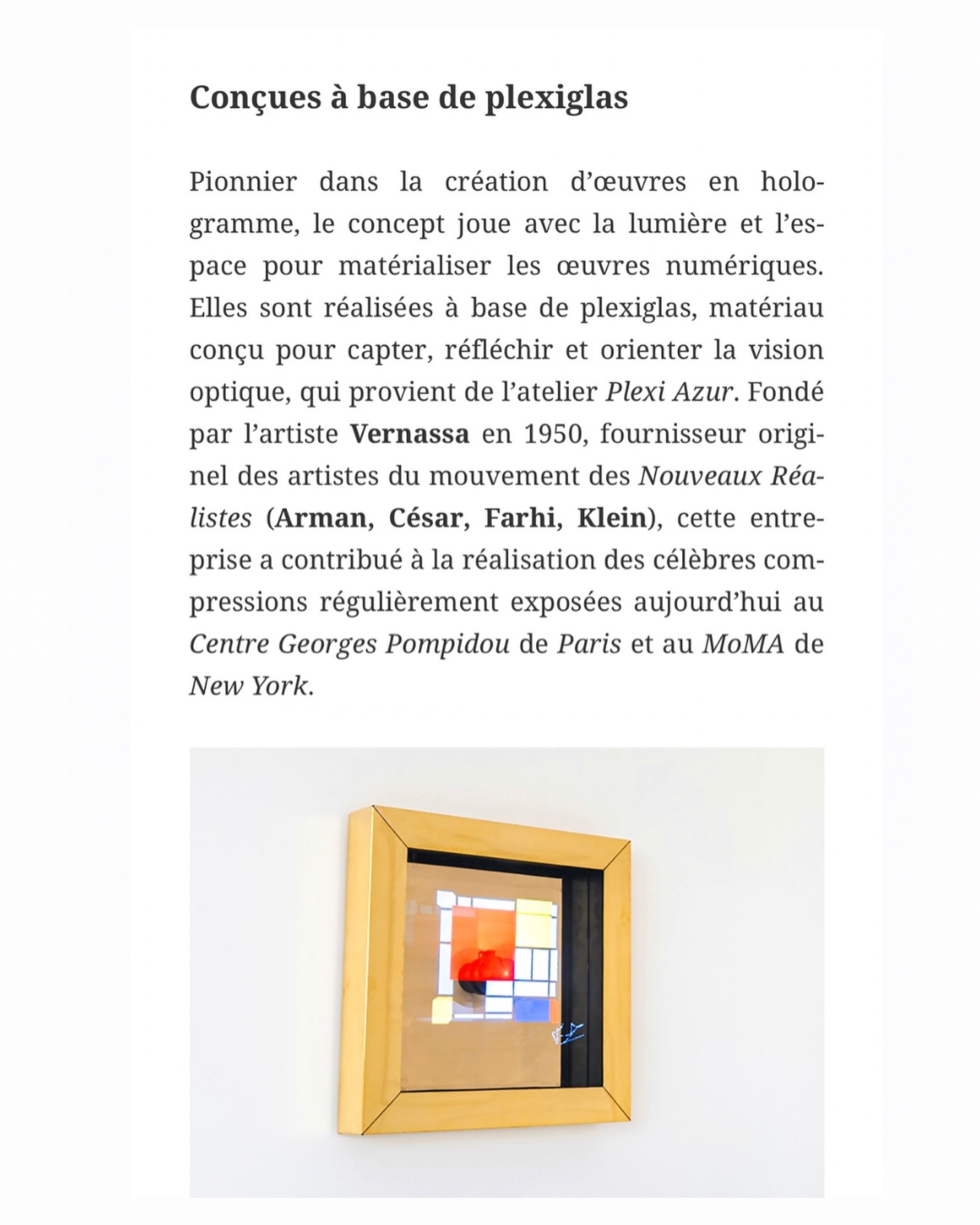 L’atelier plexi azur à plus de 7 générations de création artistiques 🤩
#artisanat #atelier #plexiazur #francais #artistes