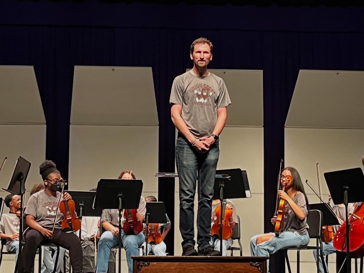 Our Six Flags trip turned into a Dave & Buster’s trip thanks to the weather, but the students still performed well and had a great time!