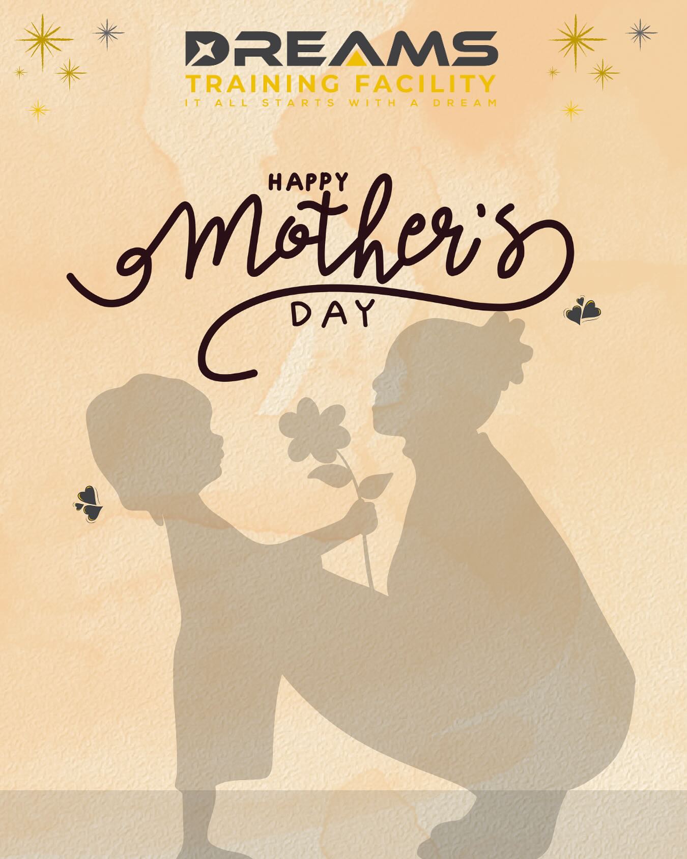 Dreams Trainings Facility would like to wish all the Amazing Mothers in the World a Happy Mother’s Day!
We thank you for giving life to the Young Dreamers of the World & ask that you continue to push them forward and cheer them on as they progress in life 🙏🏿
Dreams Training Facility - It All Starts With A Dream
Keep Dreaming,