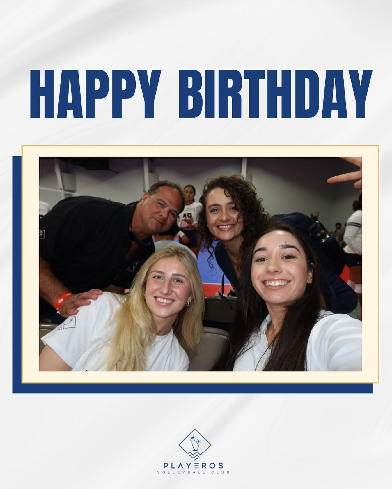 We wish to celebrate our Club Directorโs birthday! Danny, thank you for your commitment and constant support. We are all so very grateful ๐ฅณ
#playeros #clubvolleyball #miamivolleyball #playerosvolleyball