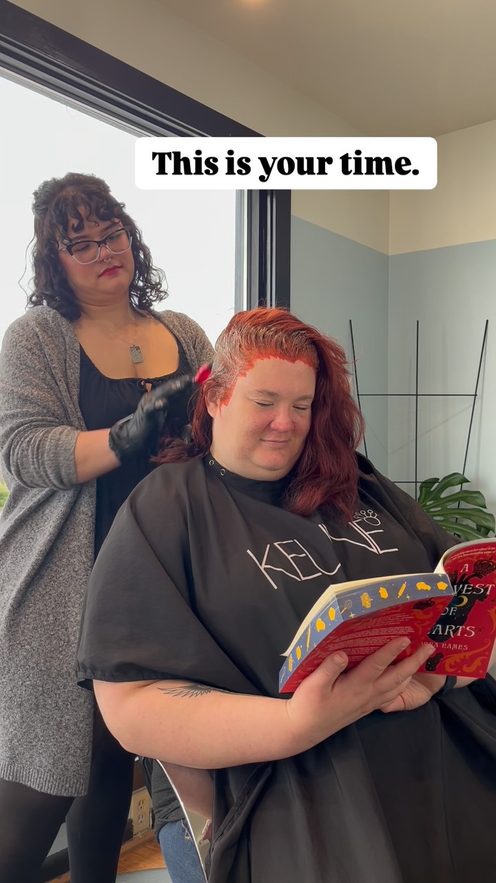 If you don't feel like talking at your appointment you don't have to. 📚
We live busy lives as well and understand the value of being cared for and having a moment of peace.
If recharging means reading a book or simply not talking for the 2 hours you're with us that's perfectly fine!
You are not being rude and sometimes we need a break from talking too.
Feel free to tell us you don't feel like talking or just take out your book and start reading. We can read a room. Usually. If we interupt you just give us a look. 😉
Rest is so important and we love that we are a part of that for so many of our clients. ❤️🫶🏻
What book are you currently reading?