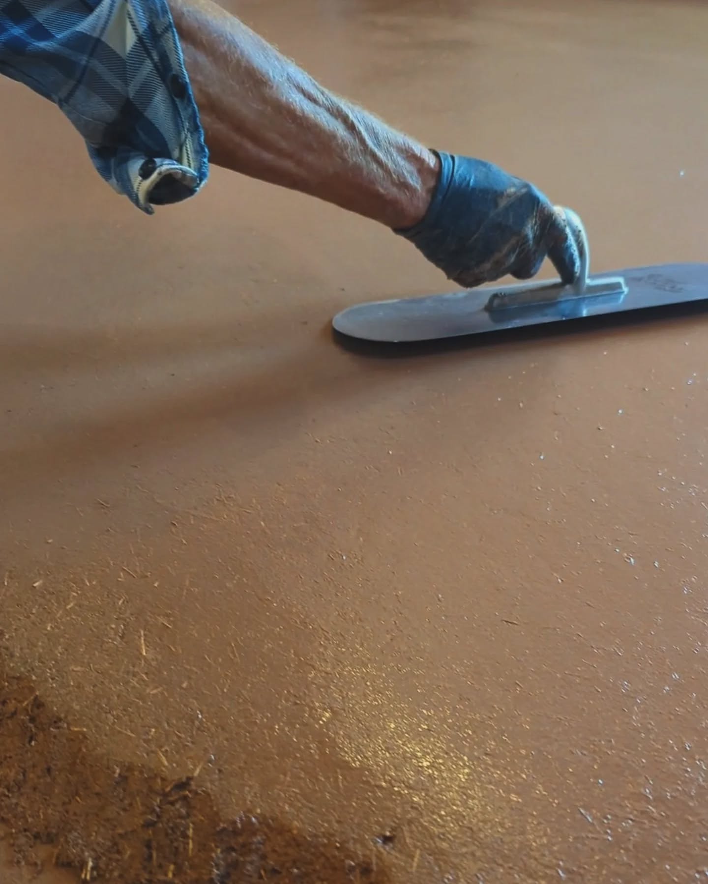 Earthen floors are cool.