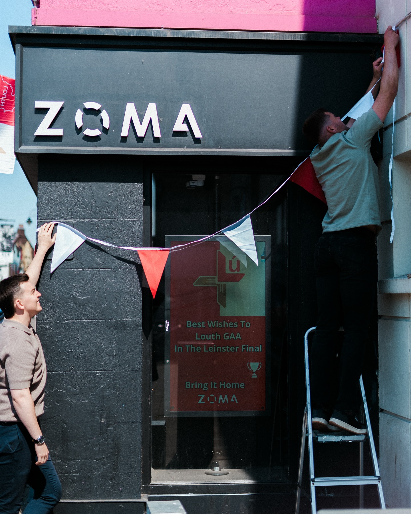Putting Glen and Pete in charge of decorations was always a risky move…
🔴⚪️ Wishing Louth all the best in their Leinster SFC final vs Meath in Croke Park today.