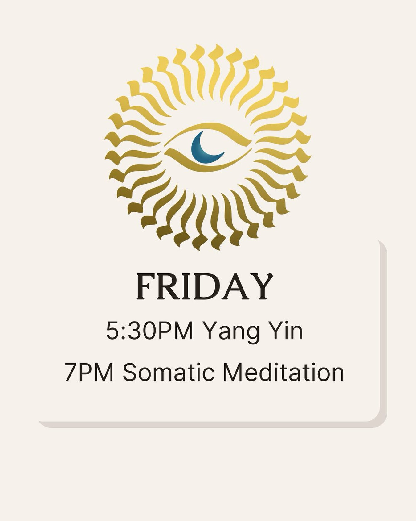 Your Friday night self-care line-up is here!
Start your long weekend grounded and glowing:
🌿 5:30pm – Yang Yin with Krystal
Move, stretch, and soften into the weekend.
🌿 7:00pm – Somatic Meditation with Camille
Slow down, tune in, and melt into presence.
Bonus: We’re not taking the weekend off—our schedule stays the same all long weekend!
See you on the mat!
#SoHamStudio #HamiltonYoga #YangYin #SomaticMeditation #YogaForAll #LongWeekendVibes #MindBodySoul #FridayFlow #SelfCare #YogaHamilton #SoHamFridays #SeeYouOnTheMat #StayRooted