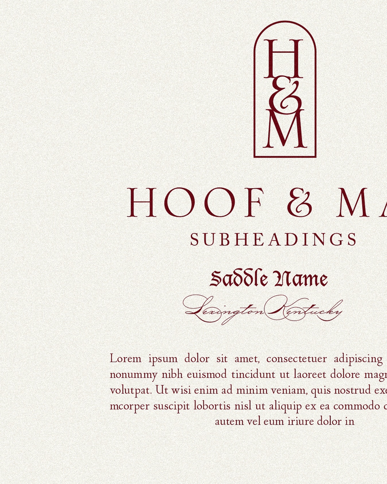 ON MY DESK | Project Exploration
⠀⠀⠀⠀⠀⠀⠀⠀⠀
Another @briefclub throwback today, with some of the font and mark work I’ve been doing. I grew up an equestrian and did my dissertation on the care bonds between humans and horses, so this one has been such a treat to design. It’s like my dream brand 😭
⠀⠀⠀⠀⠀⠀⠀⠀⠀
Can’t wait to share more!
.
.
.
Created in @procreate & @adobe Illustrator.
#mugglehugstudio #logodesigners #branding #brandinginspo #brandingideas #brandinspo #conceptbrand #fontpairings #fontinspiration #smallbusinessbranding #creativebranding #graphicdesignersclub #discoverunder2k #smallcreatives #brandyourbusiness #colorinspiration #creativeinspiration #equestrianbrand #horsebrand #vintagedesign #inspofinds #logodesigners #creativeladydirectory #magicaldesign #midwestartists #designinspiration #briefclub #TBCthrowback