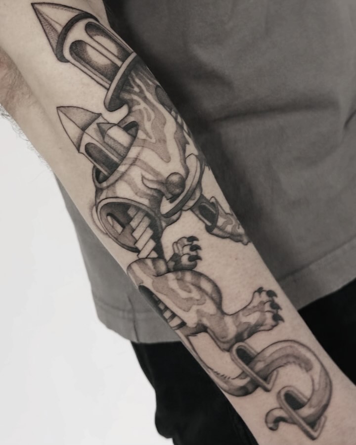 Thanks Bas for choosing the flash, it was super awesome to do this one.
-
He could disappear into it, this city of squares and shadows, where elevators and staircases stole his sight. Here anyone could climb endlessly upward in glass temples, gazing out over concrete colossi that lay at their feet.
#flashtattoo #abstracttattoo #tattoo #blackworktattoo #Eindhoven #Eindhoventattoo #finelinetattoo #tattooeindhoven #tattooidea #tattooart #tattoodesign #flashtattoos #tattooflash #dotworktattoo #dutchtattoo #dutchtattooer #graphicdesign #illustration #design #dutchart #besttattoos #contemporytattoo #amsterdamtattoo #surealism #spiritualtattoo #psychedelictattoo