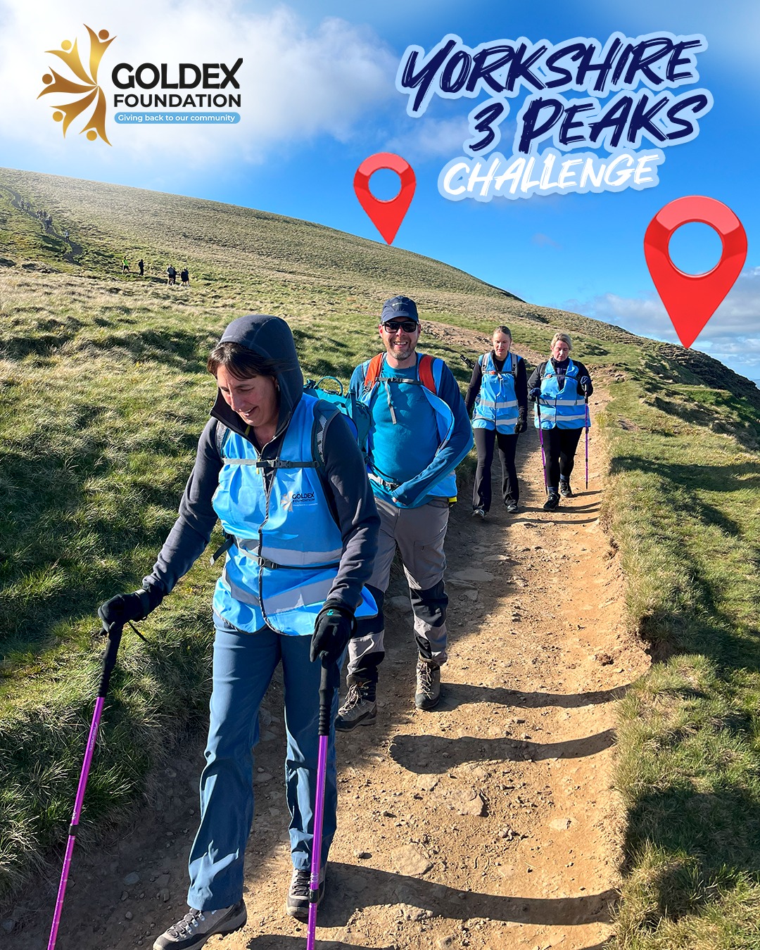 ๐ฅWE DID IT โ and we raised ยฃ4,250 for Charity! ๐๐
Over the Bank Holiday weekend 14 of our amazing Goldex Group UK team took on the Yorkshire 3 Peaks Challenge โ and weโre thrilled to share that we raised ยฃ4,250! ๐
The money will be split between @demelzacharity and @satedacharity โ two causes close to our hearts.
A huge thank you to our team and everyone who supported us. Weโre so proud of what we achieved together! ๐โค๏ธ
Swipe through for some highlights!
#yorkshirethreepeaks #goldexgroup #charitychallenge #teamwork #givingback @satedacharity @demelzacharity