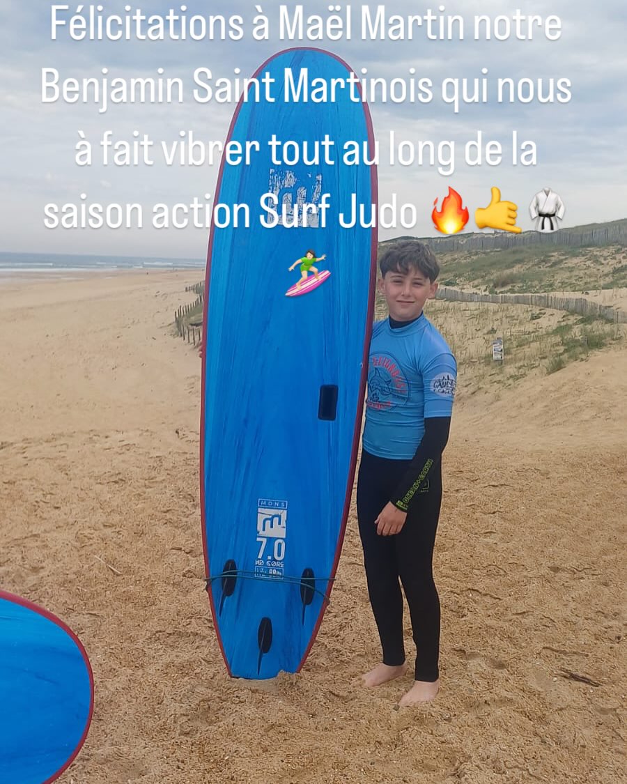 Félicitations à notre champion Maël Martin !
Il termine 9e de la Coupe Régionale Benjamin en -50 kg, stoppé en quart de finale sur blessure… mais quel parcours ! ⭐️🔥
Maël nous a fait vibrer toute l’année avec sa combativité, son sérieux et sa passion.
Un gros potentiel pour l’avenir, c’est certain. 💪
Comme quoi, l’assiduité, la rigueur et la volonté de gagner peuvent déjà ouvrir la voie aux plus beaux rêves.🤩
Bravo Maël, continue de nous faire rêver !
La team du Dojo Saint Martinois 🤙🥋😎
#dojostmartinois
#ChampionEnDevenir #MaelMartin #Judo #EspritJudo #Persévérance #Volonté #FiertéDuClub #SportifEnHerbe #RespectEtHonneur #ReveDeChampion #TeamJudo #CoupeRégionale #ObjectifOr #NeverGiveUp