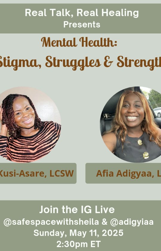 Mental Health: Stigma, Struggles, Strength
#mentalhealthawareness #mentalhealth ##healingjourney #motherday #safespacewithsheila #mentalhealtheducation #lcsw #lmsw