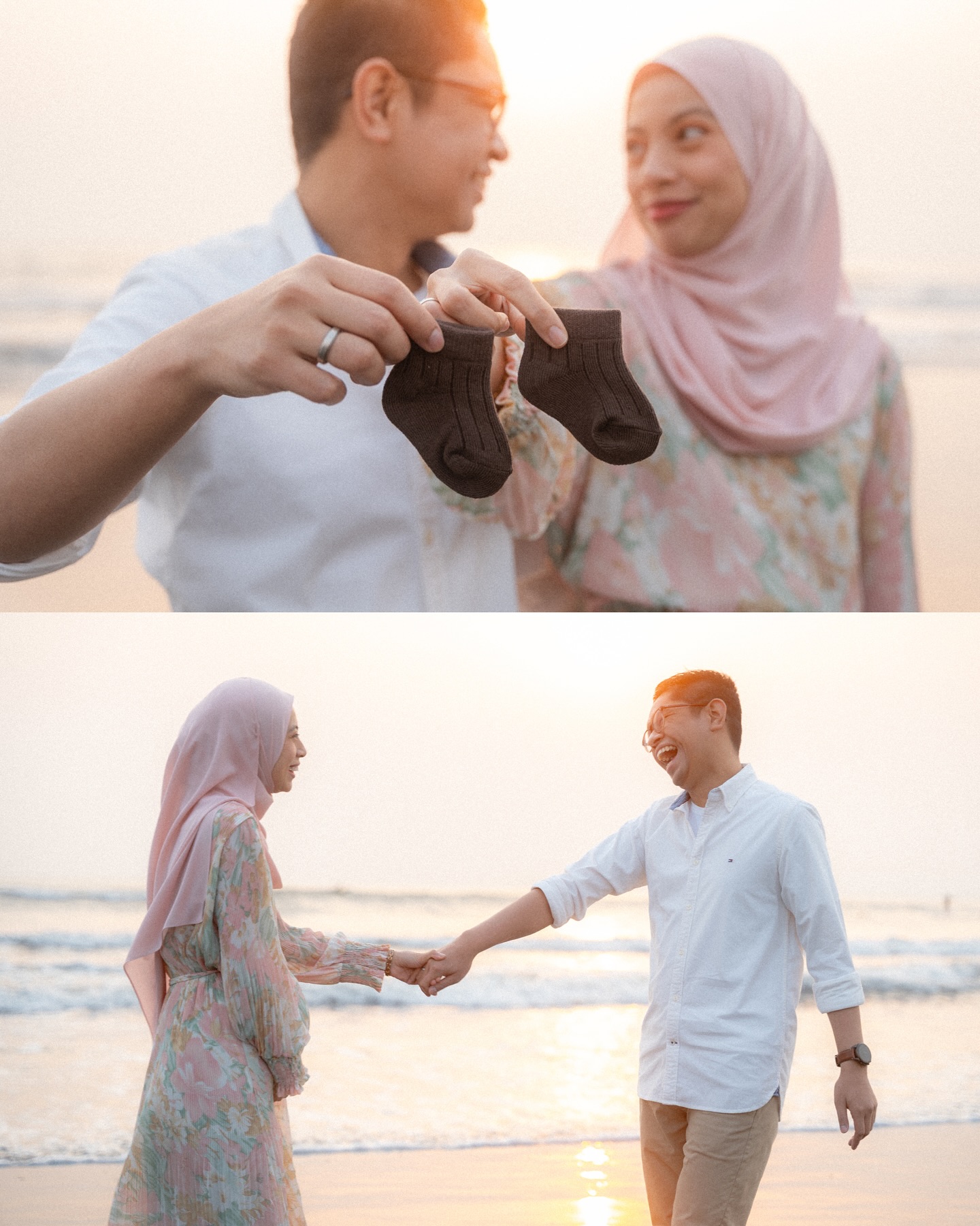 It was truly an honor to capture such a beautiful chapter in this couple’s journey—celebrating love, anticipation and joy of a new life on the way💕 These were taken just weeks before the arrival of their newborn. Congratulations to the new parents!
Terima kasih for having me, N & G!