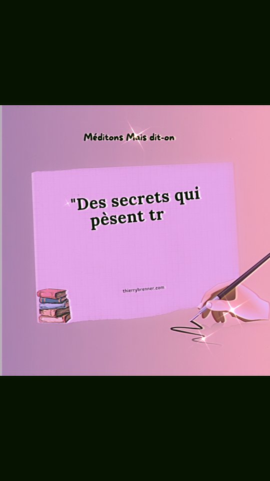 #meditonsmaisditon #thierrybrenner #pensées