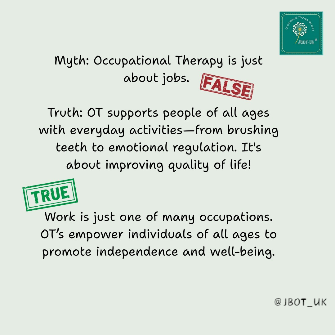 Occupational therapy often gets confused with occupational health or physiotherapy.
We appear as elusive as whatever Chandler did for a living 😂
If you want to know more, leave your questions below and tell me what you would like to know about OT or what an OT could do for you, and WIFI permitting, I'll get back to you soon!
#OccupationalTherapy #KnowledgeIsPower #AskAnOT #MeaningfulOccupation #MythBusters #Wellbeing #MentalHealth #SensoryProcessing #FriendsReference #Neurodiversity #SensoryIntegration