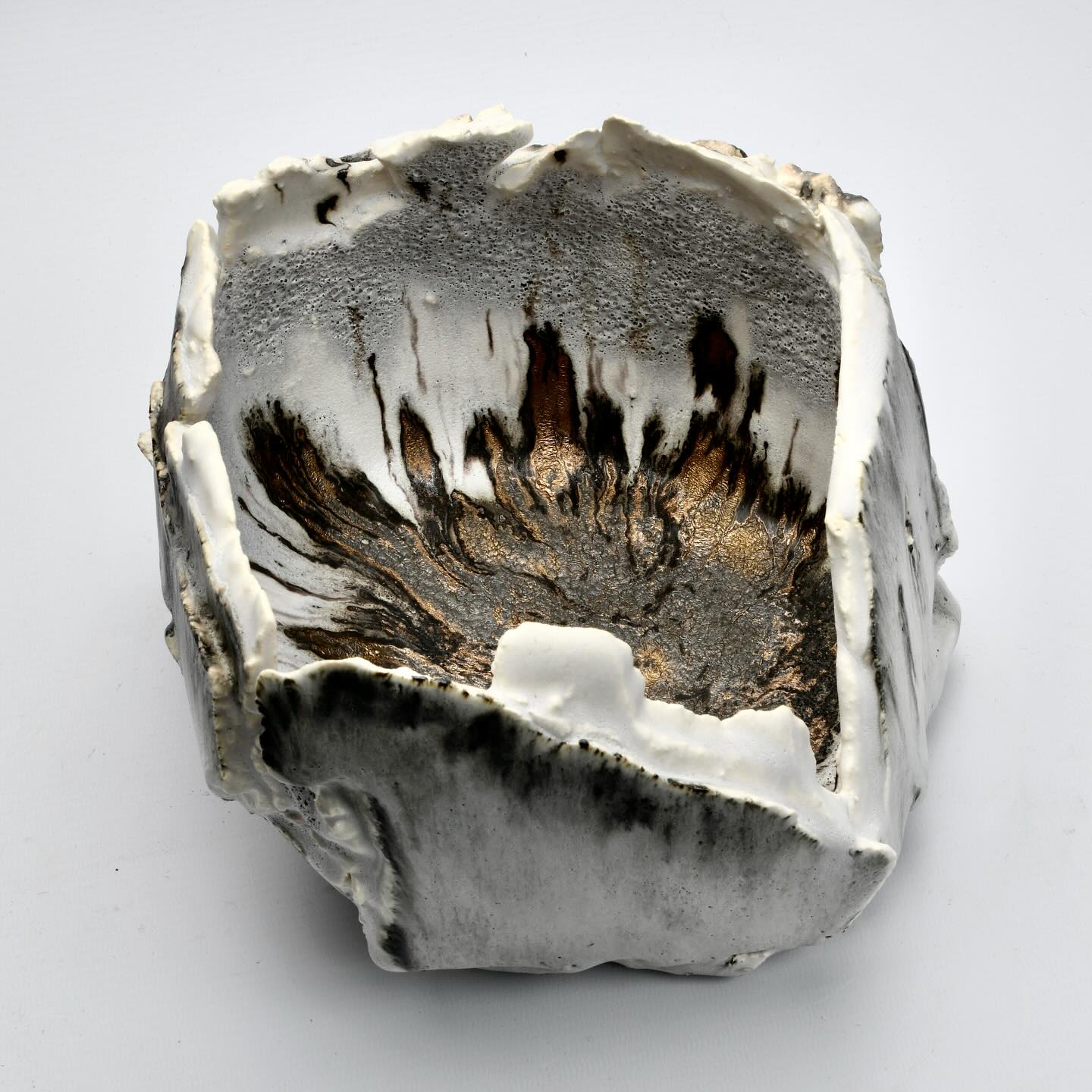 Asymmetrical Vessel
Stoneware, reactive slip, glaze.
It’s the last day of Ceramic Art London & what an experience it has been so far. I have met so many interesting & lovely people & have been overwhelmed by their reaction to my work. There is nothing more flattering than someone who has bought your work in the past, returning to add another piece (or pieces) to their collection. It provokes a feeling so much deeper than mere validation. My ceramic practice is a deeply personal affair and when someone else gets it, it feels truly wonderful.
Thank you to everyone who has visited my stand so far, I’m looking forward to finding out what today holds.
•
•
•
@ceramicartlondon #ceramicartlondon
#CAL2025
#londonceramics
#london #ceramics
#craftpottersassociation
@craftpotters