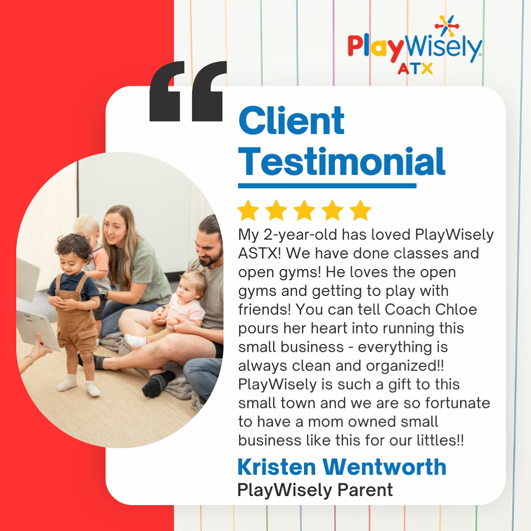 Thank you for the love over our small business! ❤️💛💙 We hope when you walk through our doors, you can feel the love and passion our family has for littles, families, and education that fuels what we do.