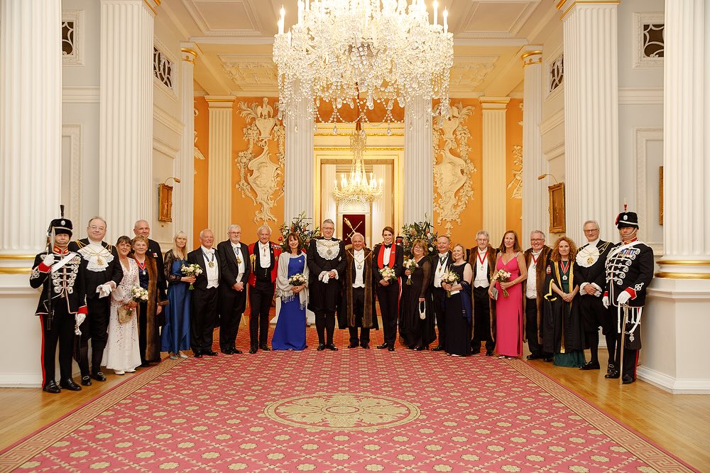 Honoured to welcome The Rt.Hon the Lord Mayor and the Lady Mayoress to the annual Livery Banquet on Friday 9th May 2025. This special evening celebrated the Company’s historic ties to the City of London, the Armed Forces and the craft of farriery.