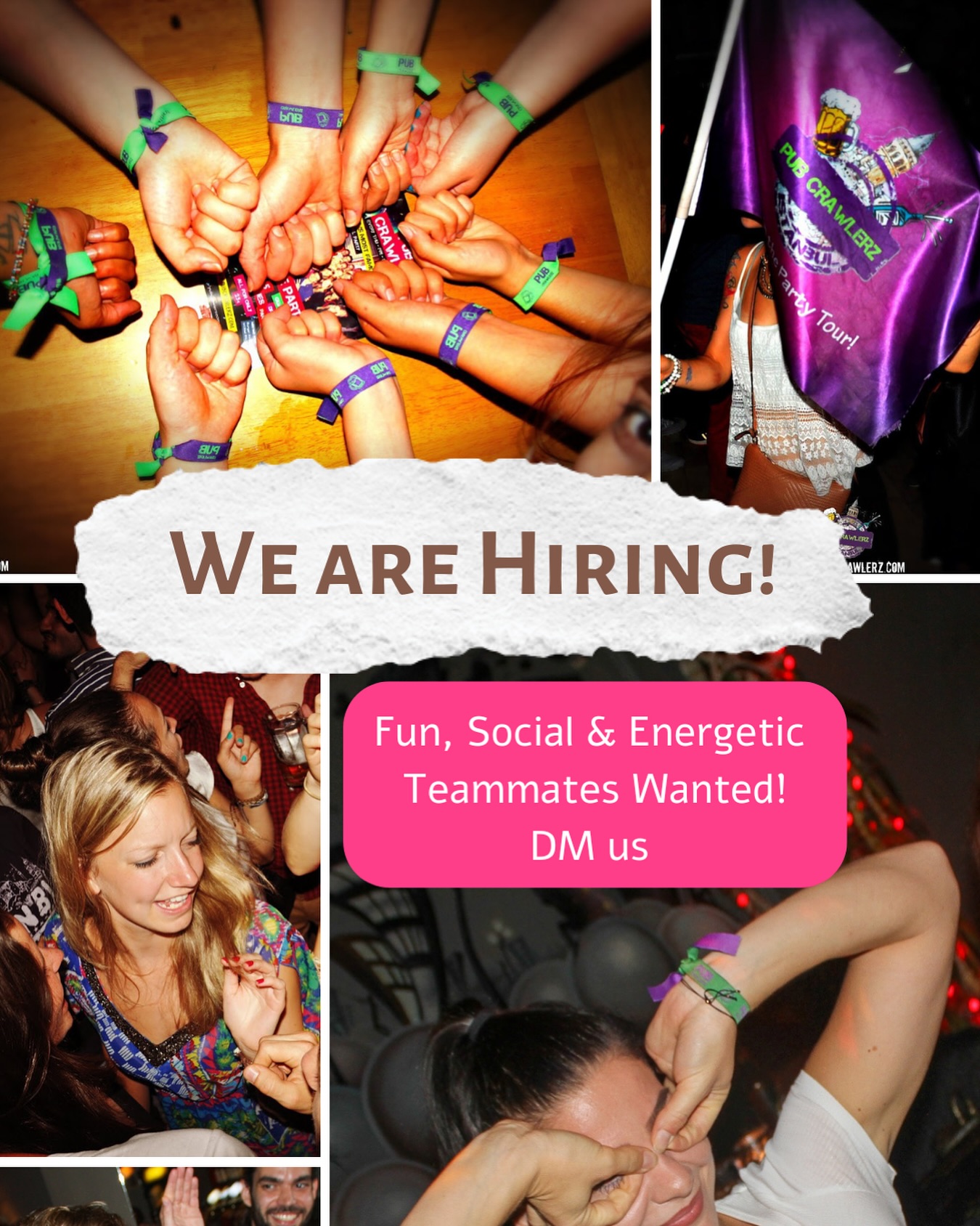 We’re hiring in Istanbul!
Join our fun and energetic team for the ultimate Pub Crawl adventure!
If you love nightlife, meeting new people, and creating unforgettable memories — we want YOU on our team!
DM us to apply or tag someone who’d be perfect for this!
#IstanbulNights #PubCrawlIstanbul #NowHiring #PartyWithUs #JoinTheTeam #pubcrawlerz #istanbulpubcrawl #pubcrawlguide #nightlifeguide #istanbulnightlife #istanbulnightout