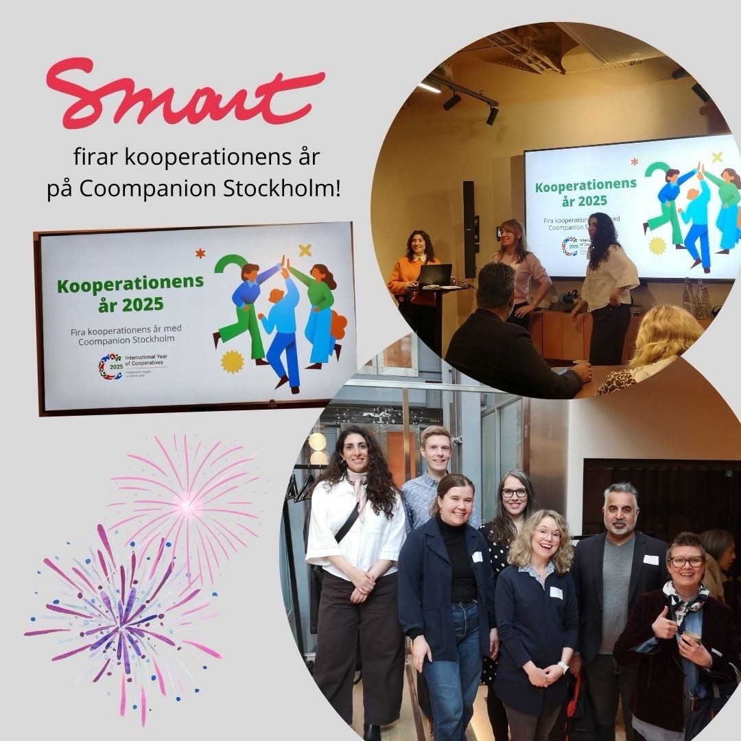 Visste ni att 2025 av FN är utsett till kooperationens år? Idag fick vi glädjen att vara med och fira och inspireras av andra kooperativ som samlades på @Coompanion Stockholms län Tack för fina inspirerande samtal alla som deltog denna förmiddag!