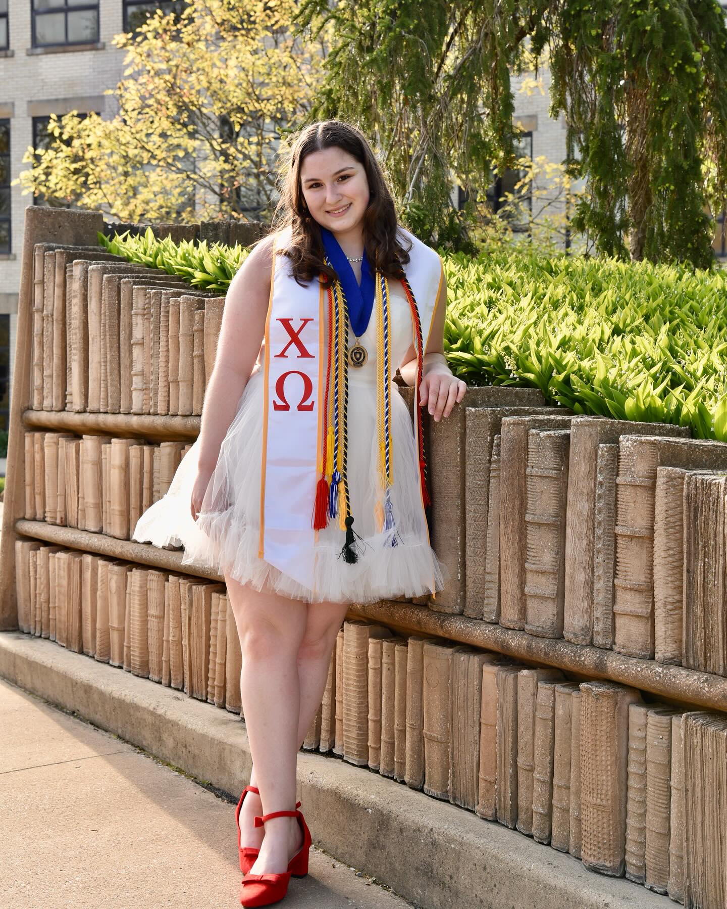 the goodbye series: @kentstate
I've dreamed of going to fashion school for as long as I can remember. After all my challenges in high school, I was determined to have a full college experience beyond the classroom. Kent State gave me the best of both worlds, combining a highly ranked program for my major and a real campus with greek life, clubs, and sports. I got the best education and an experience full of laughter, tears, and a lifetime of memories. On to the next chapter, but Kent State will always be part of my story ⚡️💙