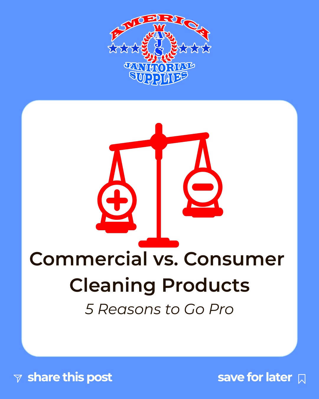 Tough mess? Go pro. 💪
---
Here are 5 reasons commercial-grade cleaning supplies outshine store-bought products—from stronger formulas to long-term savings.
Swipe to see why your business deserves better!
---
#CommercialCleaning #JanitorialSupplies #CleaningTips #PortlandORBusiness #WeKeepItClean