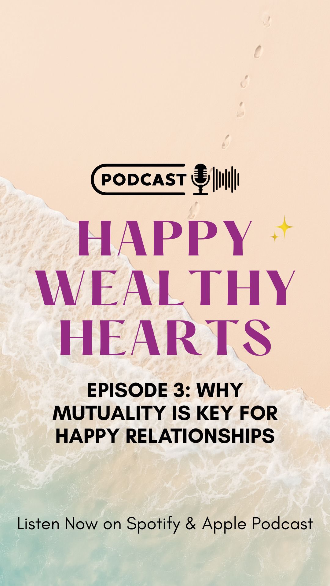 Ever wondered the secret to long lasting happy relationships?
It may be simpler than you think.
Listen now on Apple or Spotify.
Link in bio.
#leisaq #selfdiscovery #financialindependence #podcastforwomen #spiritualgrowth #selflove #mentalhealth #gratitude #peoplepleaser #relationshipadvice101