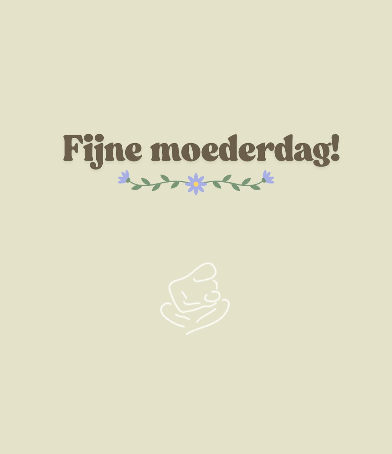 MOEDERDAG !
Vandaag staan we stil bij alle lieve moeders, maar ook toekomstige moeders, bonusmoeders, adoptie- moeders, pleegmoeders en alleenstaande moeders. Maak er een fijne dag van met elkaar! 🌞💛