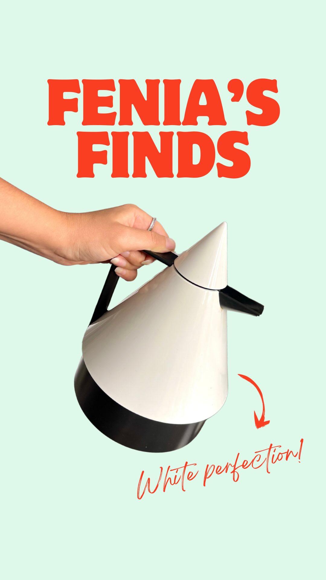 Fenia’s Finds
This 80s beauty is the ultimate classic you can add into your home for the perfect touch of design!
The Emsa Rio is not only functional but also collectible and available in Re & White —What is your preferred color?
🛒 DM to inquire & to Purchase