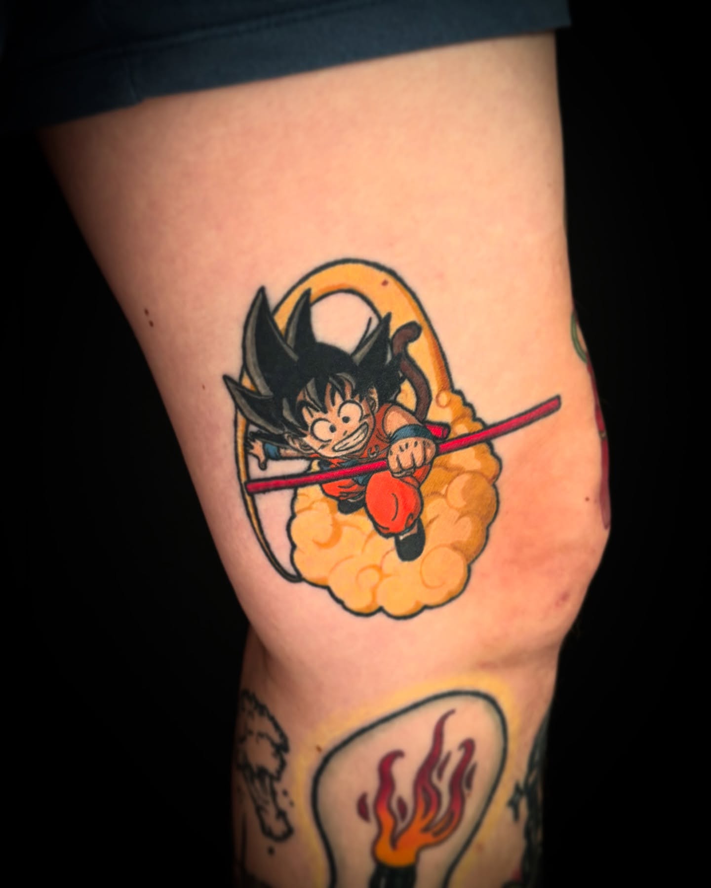 A year ago I had the honour of being allowed to tattoo @th_lukas_falkner ! Thank you bro
Healed son goku
#anime #animetattoos #colourtattoos #songoku #dragonball #inkbooster #ink