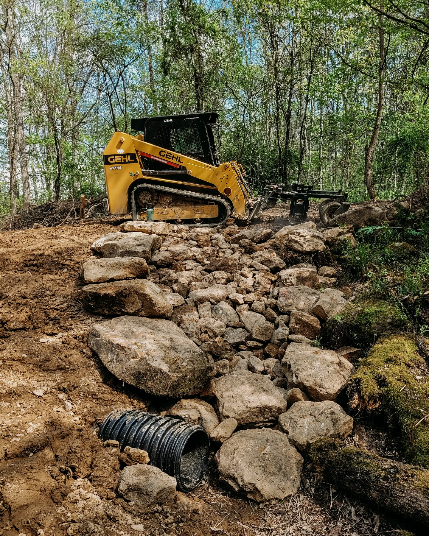 This ravine was causing major issues — sinkholes were forming from poor grading and bulldozing over fallen trees. We cleared it out, installed a drainage tile, and built a riprap waterway to control runoff and prevent erosion. Wrapped up this drainage job with a clean finish — closed off the ravine and made it flow the right way. No more runoff issues here!
🛠️🌧️✅🌿💧
Dealing with drainage or erosion problems? Hire us to get it done right. https://www.earthadvocateohio.com
#DrainageSolutions #ErosionControl #RiprapWaterway #LandGrading #WaterManagement #LandscapingExperts #BeforeAndAfter #RavineRepair #DrainageTile #OutdoorFix #LandscapingProject