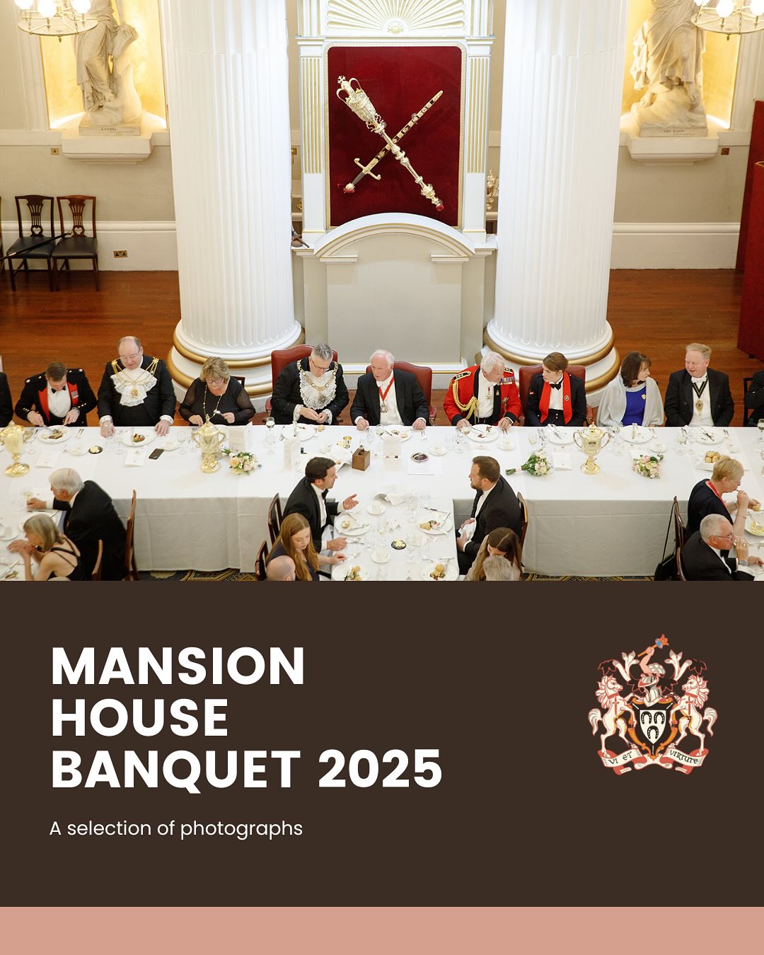 A selection of photographs from the Livery Banquet at the #mansionhouse