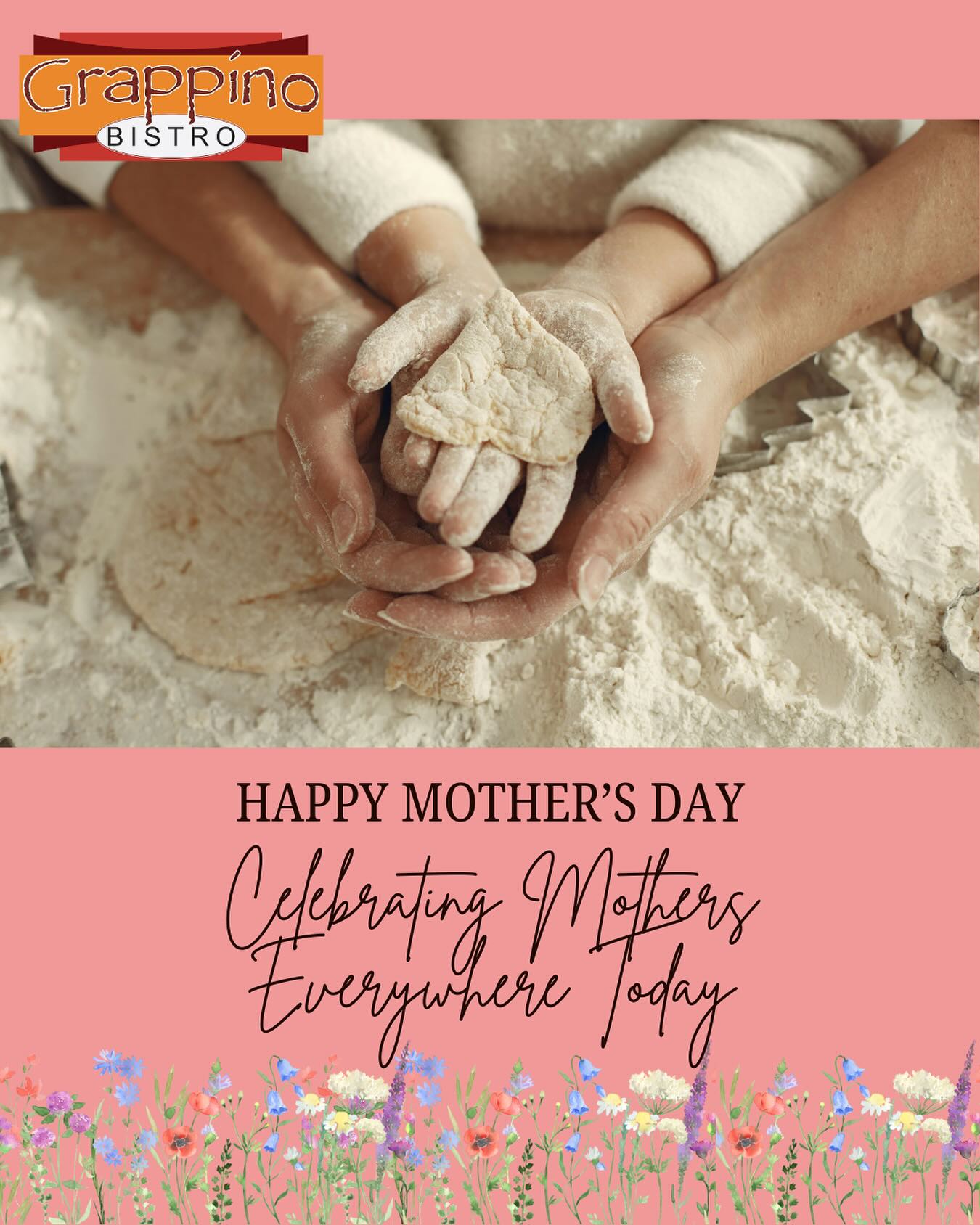 Happy Mother’s Day to all our wonderful customers 🌷
We are fully booked today 🌸 join us this week to celebrate your special mum! 🍕🍝