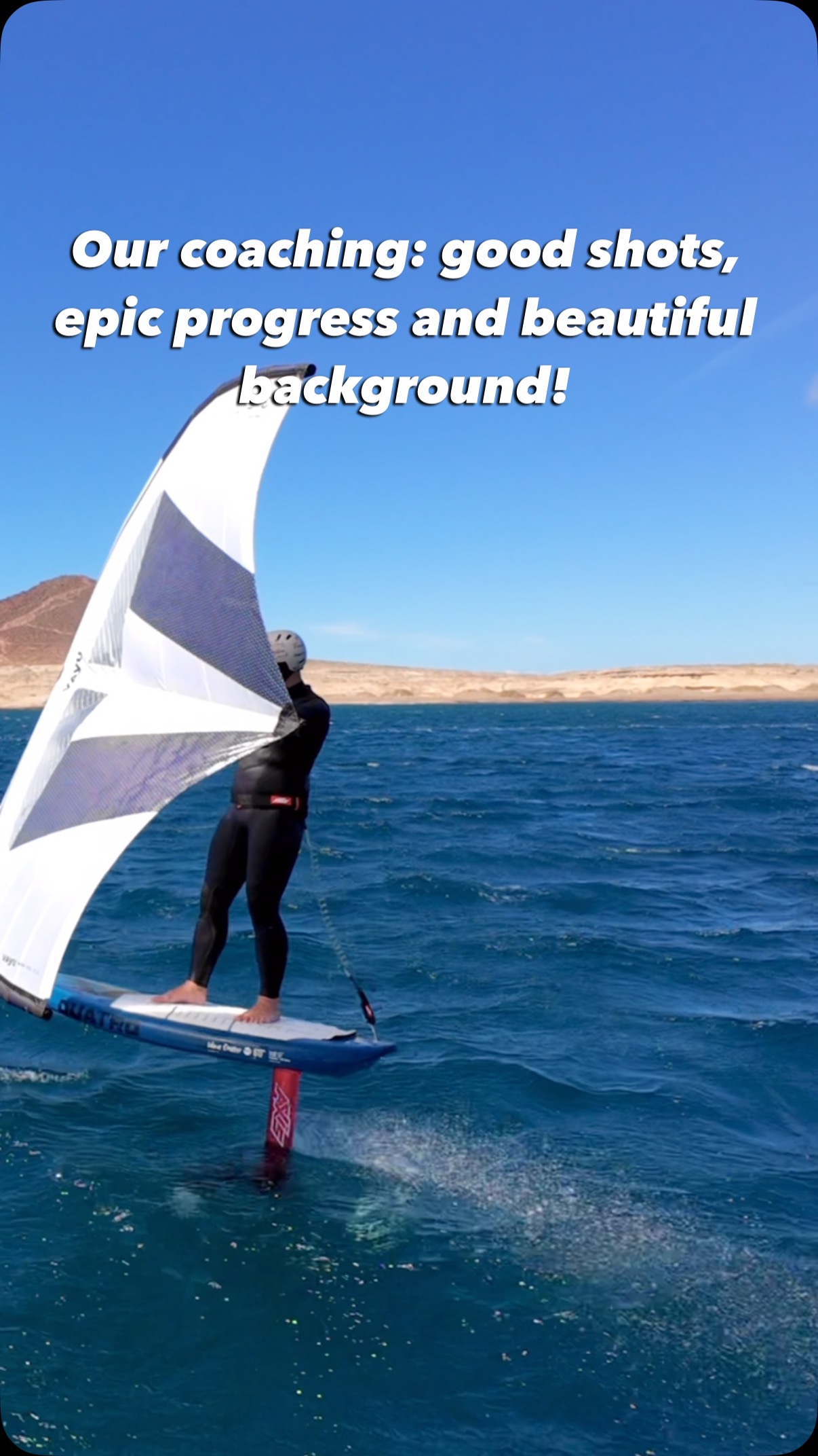 This is how our Wing Foil coaching really looks like🤩
Pro coaching available until end of May in Tenerife
🇩🇪 June-September (Germany)
🇧🇷 October-December (Jericoacoara)
—————————————————————————————
:
:
:
#wingfoil #wingfoilbrandenburg #wingfoillernen #wingfoillessons #wingfoilberlin #wingfoiltenerife #axisfoils #wingfoilschool #progress #wateradventures #vayuworld
#parawing #parawings #dwfoiling #dwmedano #foilcamps #foilcoaching #foilclinics #dwargentina #downwindarg #wingfoilargentina #foilingargentina
