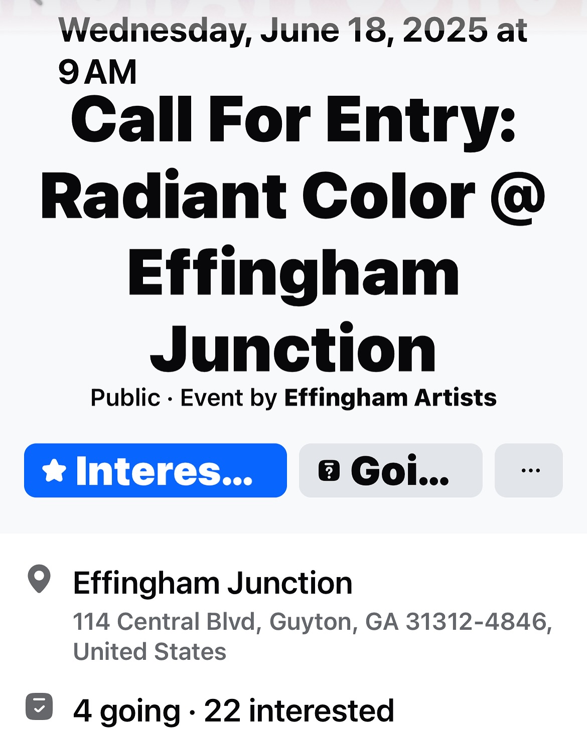 40 minutes from Savannah