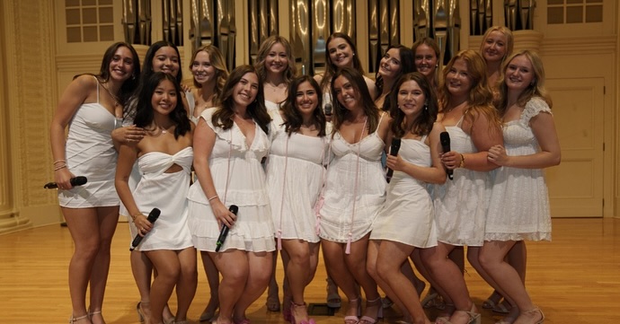 Wishing we could do it all again and again. Thanks so much to everyone who made our spring concert so unforgettable!! @hey.its.camera.guy captured our night beautifully. See you in the fall, Whitley! Sweet love🩷