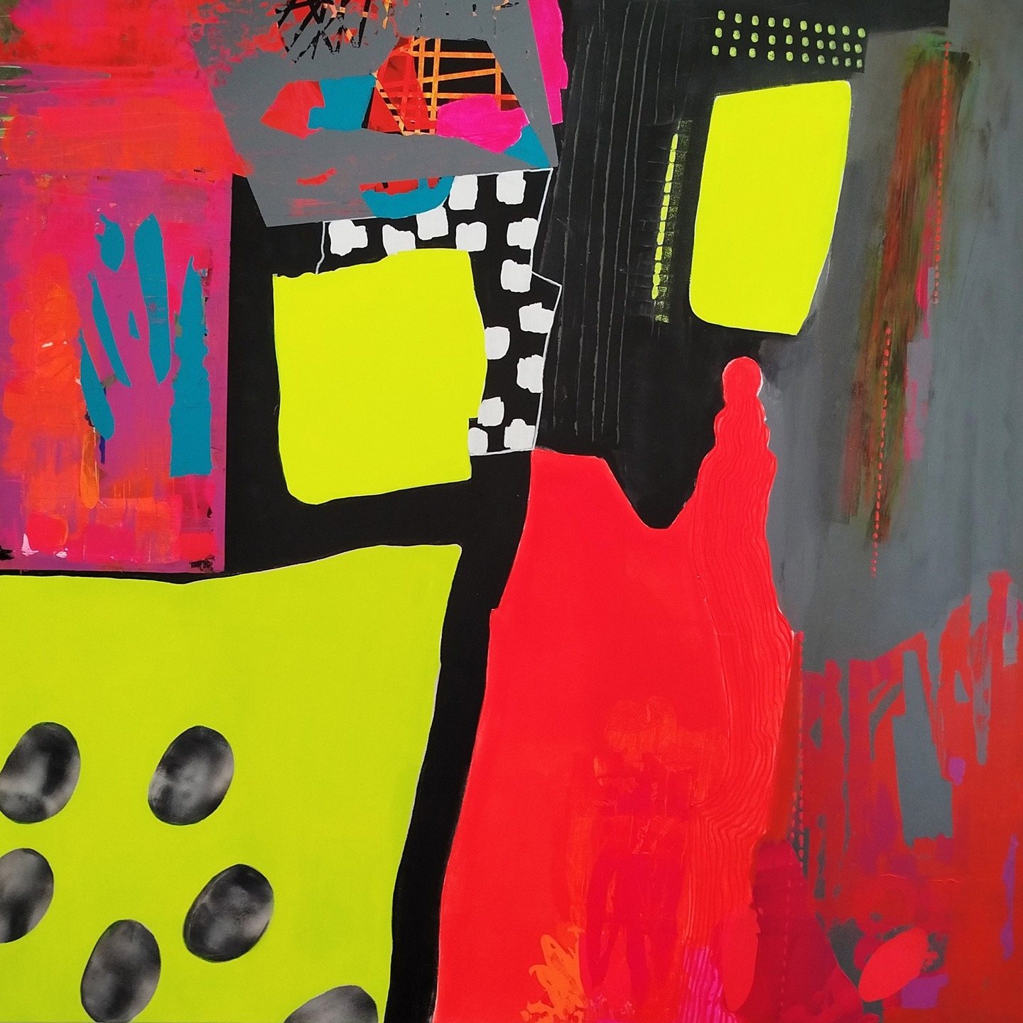 Nouvelle toile : "Color Crescendo".