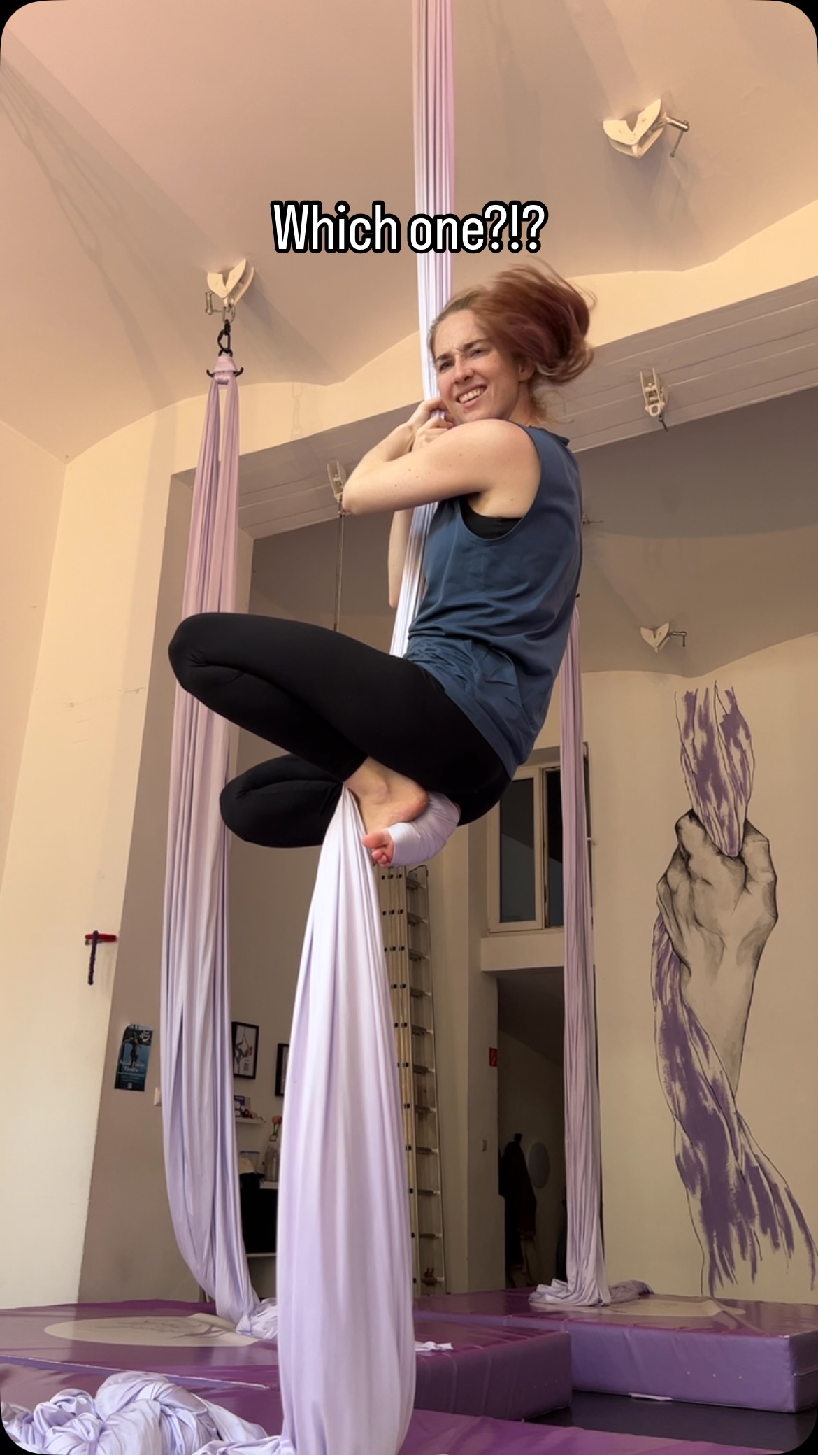 What is right and left anyway?
#aerialsilkvienna #asv #aerialstudio #aerialsilks