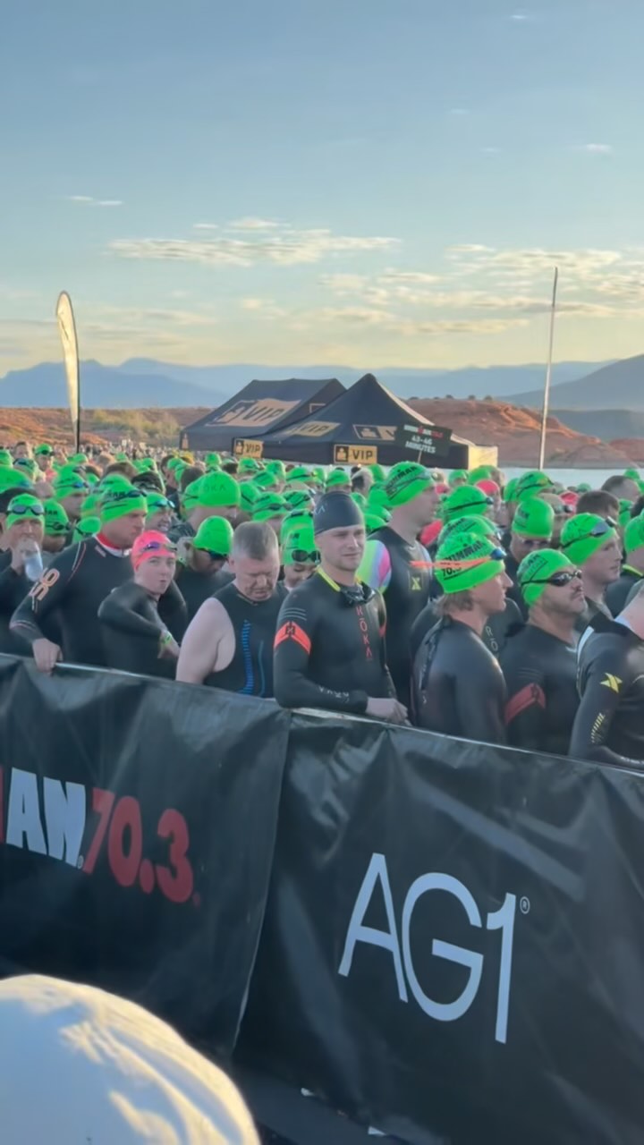 IRONMAN St. George 70.3! The final one!
Congrats to our coaches @calebdickson and
@ski__m0 and all of our clients and former clients and friends! It was so fun cheering you all on this past weekend!
#trilife #tritraining #nutritionist #nutrtioncoach #athletenutrition #fuelforsuccess #healthylifestyle