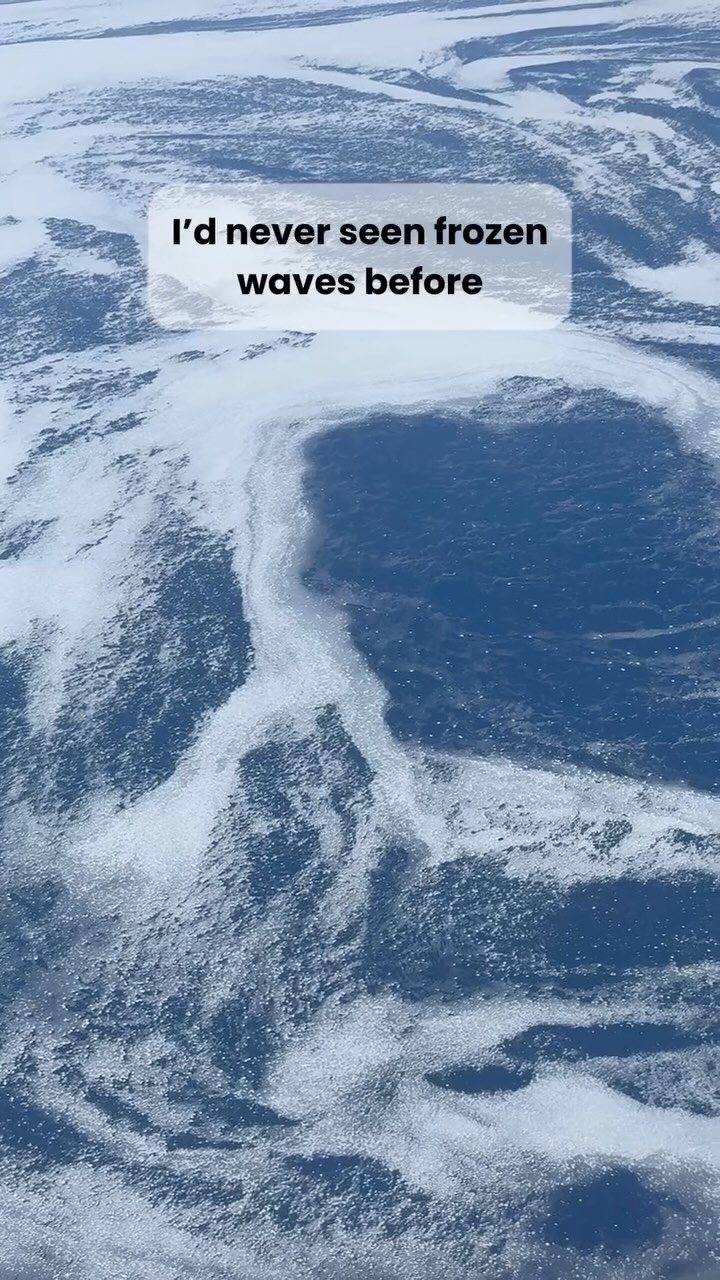 My phone really didn’t capture the beauty at all. Everything was so bright and blue and huge! It was just beautiful. And frozen waves?! I’d heard of this but never seen it. It’s wonderful to have these moments and be reminded of the beautiful world we live in. Especially in the current political climate. Moments of beauty and joy amidst the chaos of the s**t show #beautifulworld #breathtakingviews #inspirational