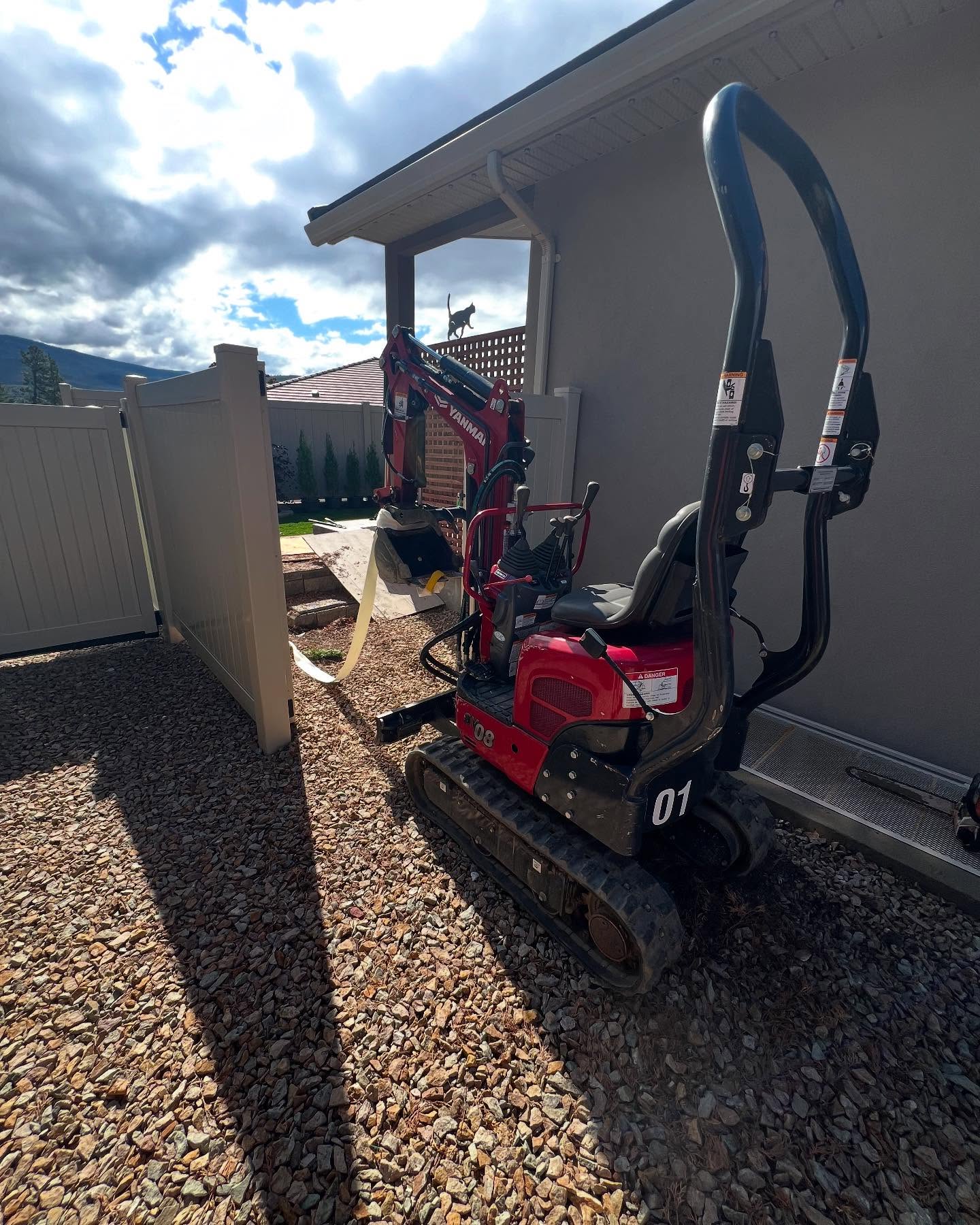 We pulled out some 10 year old cedars and place some juniper‘s and added some new irrigation . Tight quarters is are specialty Give us a call for your indoor & outdoor needs #tapcontracting