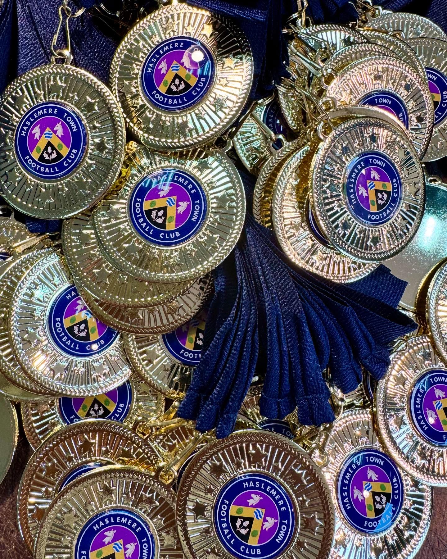 A massive thank you to Haslemere Town Football Club for keeping it local and for the order of their personalised medals and trophies this year.
Much appreciated!