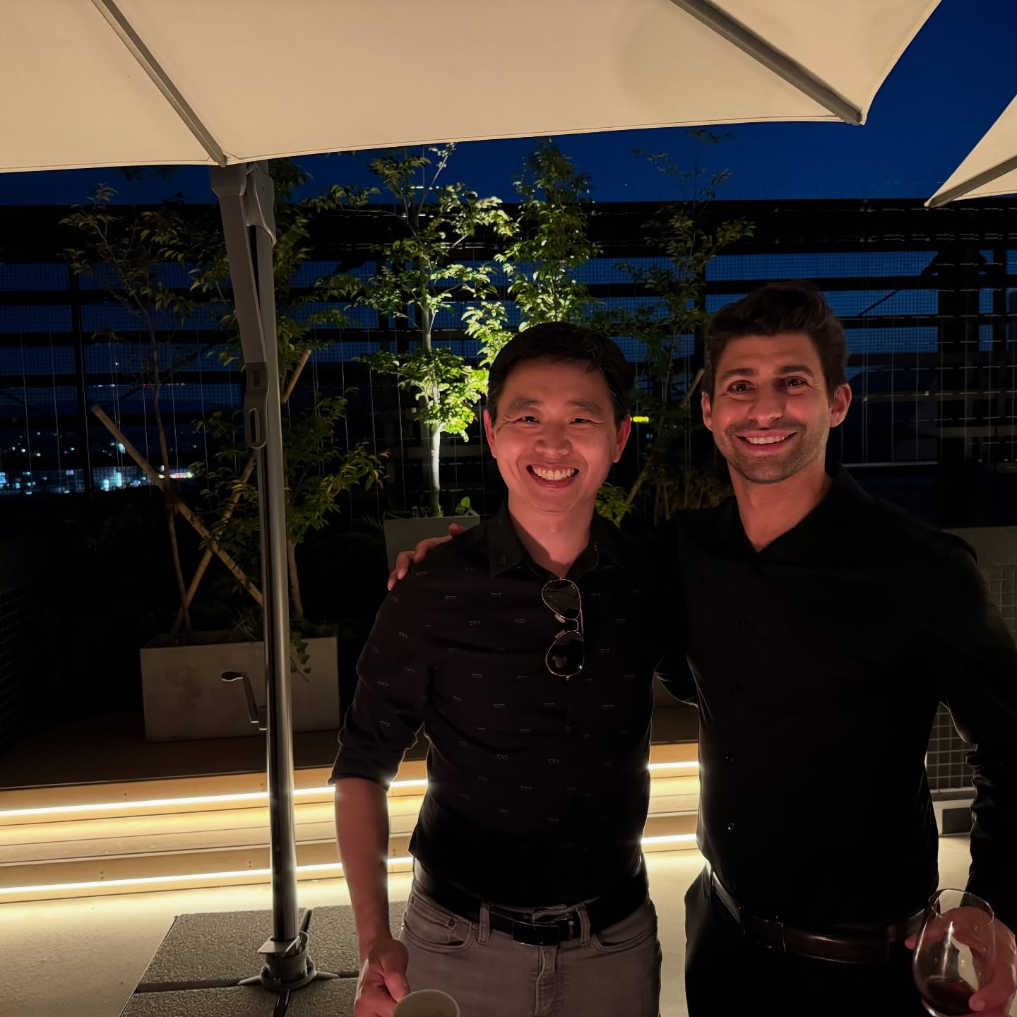 We hosted Dr. Matt Caporizzo @medicalcollegeofwi for the CBNA department seminar series last week, where he gave a fantastic talk on heart relaxation. Then we ran into him again @ ISHR in Nara, Japan. More to come!