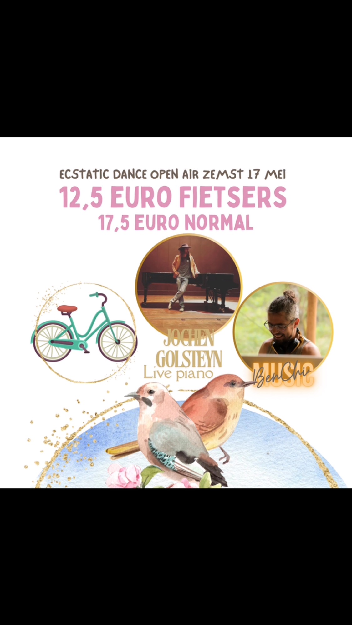 Laatste dag om je VVK tickets te bemachtigen. We moedigen zo de mensen aan@om met de fiets of trein te komen.