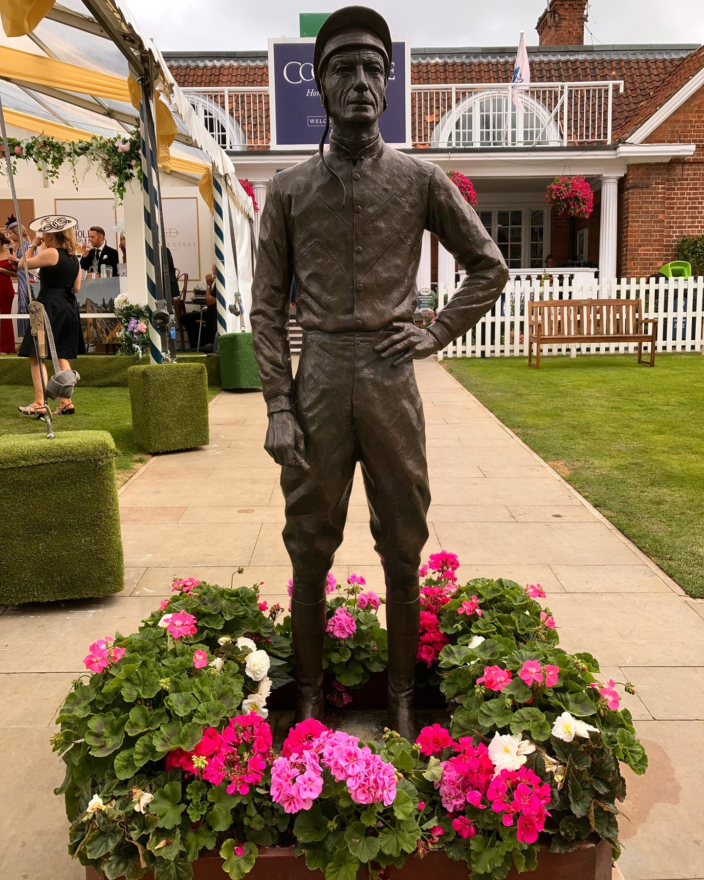 Entrance to the #Edwardian #Weighing Room @yorkraces