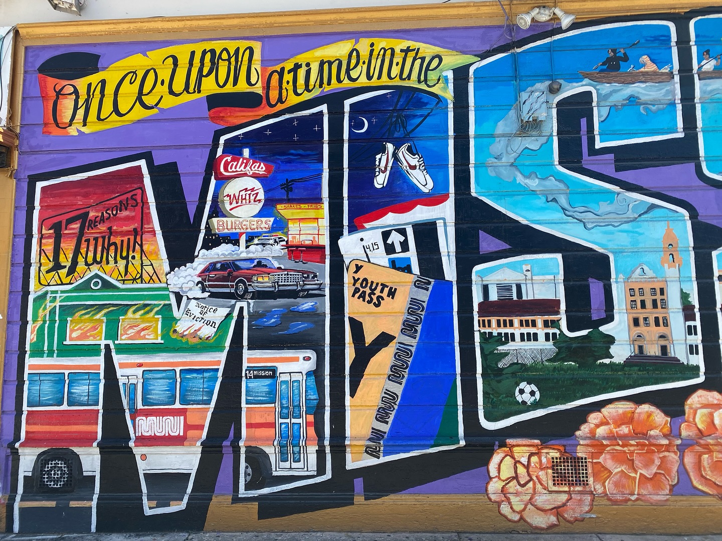 Color, Culture, and Community: Murals of the Mission
The Mission District in San Francisco is a vibrant tapestry of cultures, stories, and resistance—told through its ever-evolving murals.
From political statements to personal tributes, each wall is a canvas of expression.
Every corner speaks a different language—art, heritage, and identity.
Such a uniquely powerful neighborhood. My childhood neighborhood 💕.
#MissionDistrict #SFMurals #LatinoHeritage #StreetArtSF #UrbanArt #PublicArt #SanFranciscoCulture #MissionMurals #lamission #cloudytoclearorganizing