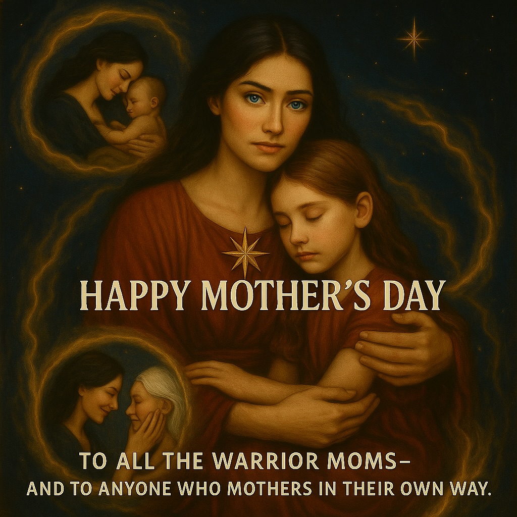 This day can hold so many emotions. For some it’s full of joy. For others, it brings grief, longing, or complicated memories. It’s important to honor all emotions. Celebrate them. Even the ones that feel uncomfortable for us hold purpose.
I do not have a mother in my life, I became a mother at only 18 and am now a single mother of 4. I want to name that because I’m not the only one. For anyone else feeling the silence where a voice of nurture should be, feeling tender or heavy today, I see you and honor your experience. You’re not alone.
Whether you are mothering a child, a community, a vision, or simply yourself back to wholeness…
You are sacred.
You are powerful.
You are not alone. ❤️🌹
#MothersDay #DivineFeminine #SacredMotherhood #singlemoms #teenmoms #womensupportcircles #divinefemininerising #wondermoms #warriormoms #HealingTheMotherWound #NotJustOneStory #MotheringInAllForms #GriefAndGrace #WarriorMothers #SacredFeminineLeadership #HealingLightStudios #RememberingHer #RewritingTheNarrative #RootedInLove #StarFlamePriestess #CosmicMotherhood #AllKindsOfMothers #MotheringInYourOwnWay #YouAreNotAlone #SacredSupport #NamingTheTenderness #Ishtar #innerchildwork #innerchildhealingjourney #reparentingyourself