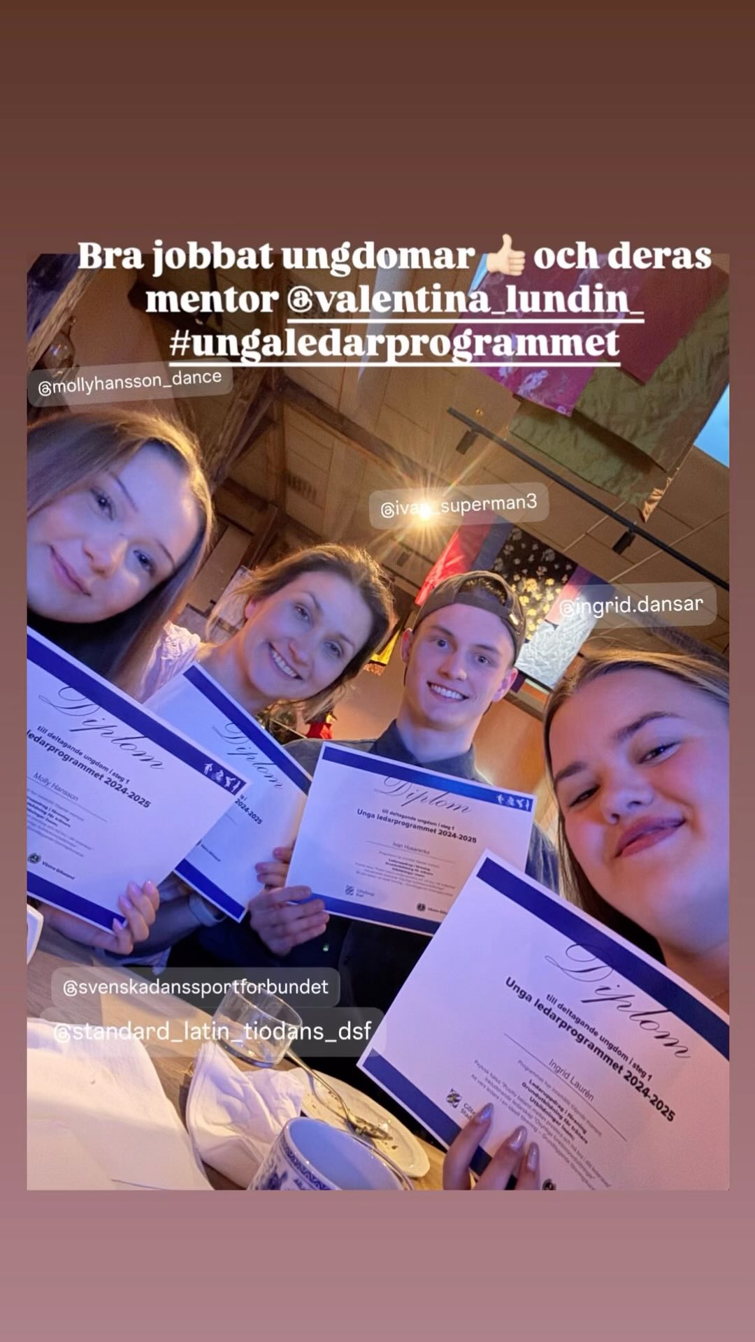 🎉 Stort grattis! 👏
Ni har genomfört och blivit godkända i Unga Ledarprogrammet – vilken fantastisk prestation! 💪✨
Vi är så stolta över er och ser fram emot att följa er fortsatta resa som ledare. 🌟
#UngaLedare #Ledarskap #Stolta #FramtidensLedare #Grattis