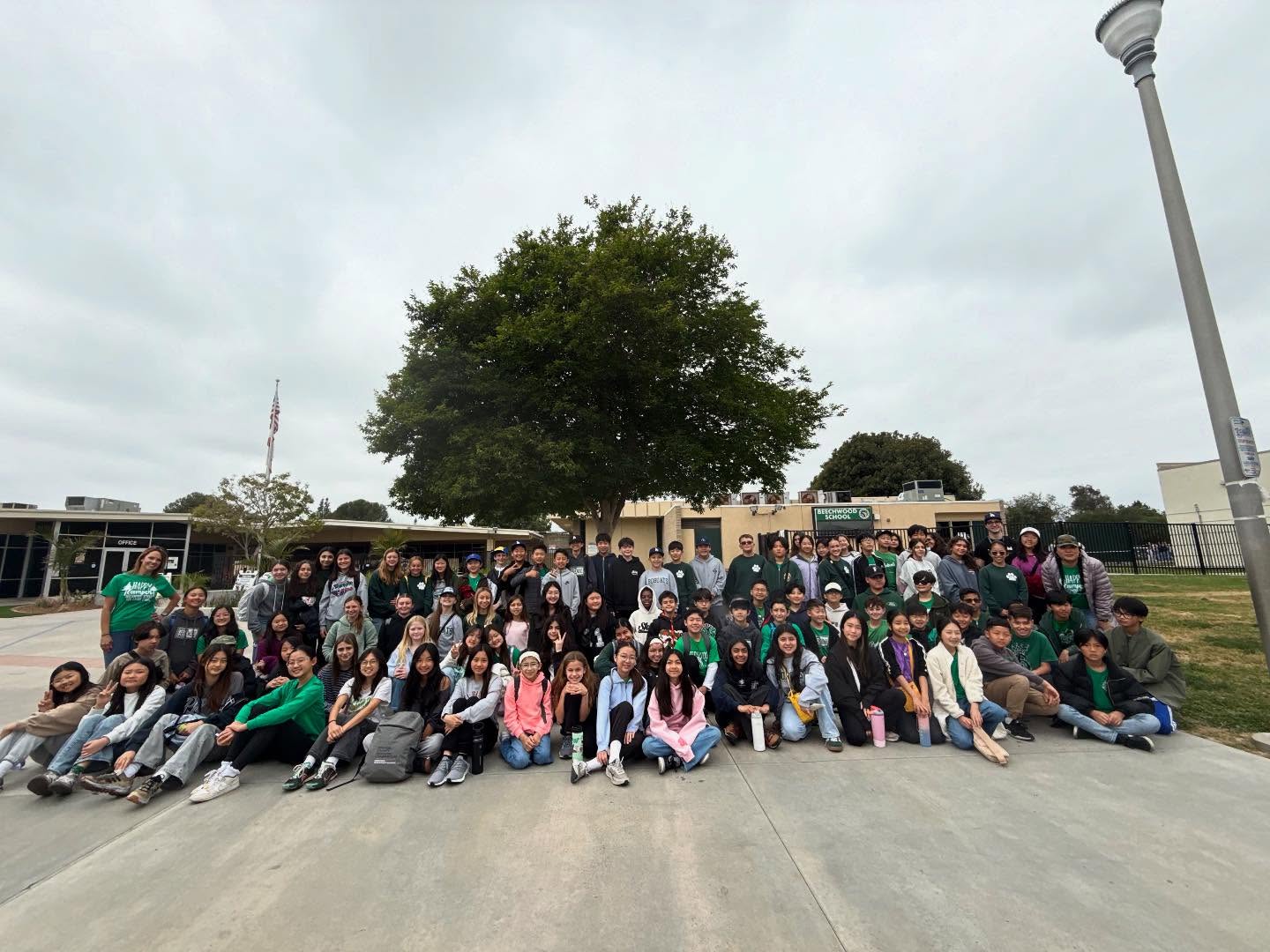 Our 6th graders are off to Outdoor Science School! First night hike and many more memories to come! Have fun, Bobcats!